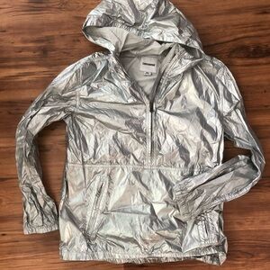 Converse Silver Hooded Jacket for Women